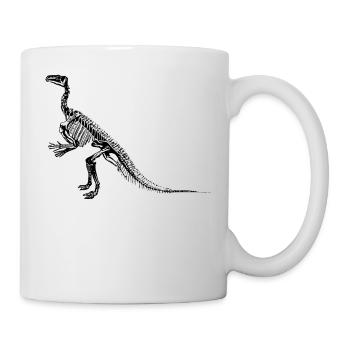 Dinosaurier - Tasse - Weiß - Rechts
