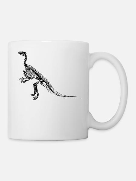 Dinosaurier - Tasse - Weiß