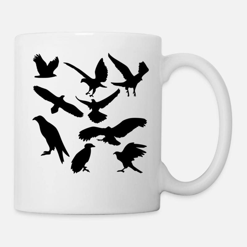 oiseaux - Mug blanc - blanc
