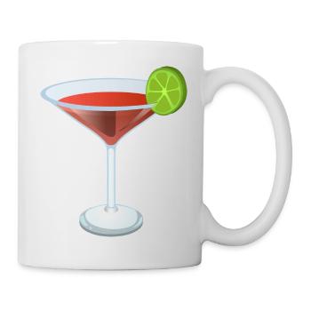 Cocktail - Tasse - Weiß - Rechts
