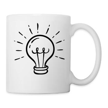 Ich habe eine neue Idee! - Tasse - Weiß - Rechts
