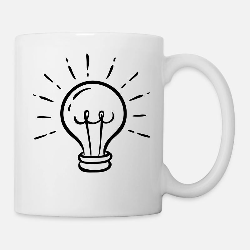 Ich habe eine neue Idee! - Tasse - Weiß