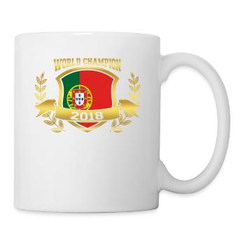 Weltmeister wm champion team 2018 PORTUGAL portuge - Tasse - Weiß - Rechts