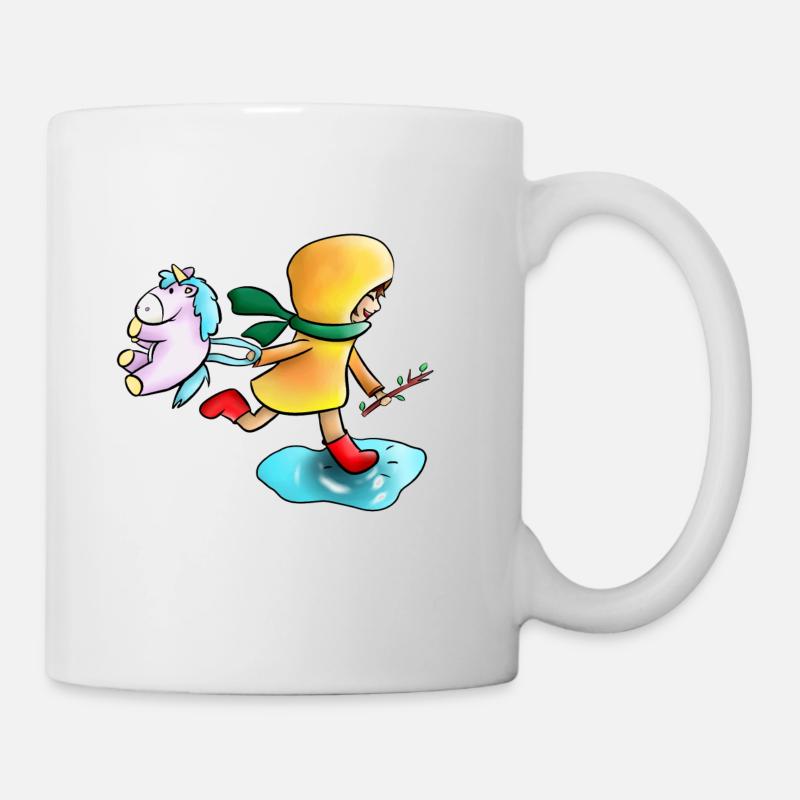 Kindheit Farbe - Tasse - Weiß