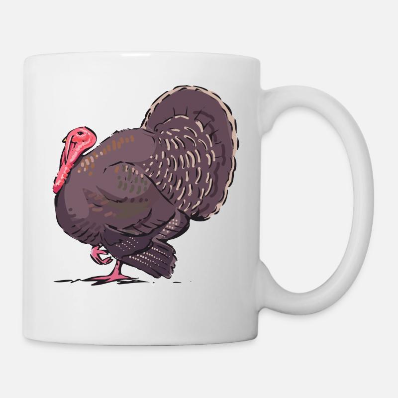 Truthahn - Tasse - Weiß