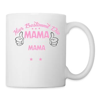 Muttertag Geschenk für Mama - Tasse - Weiß - Rechts