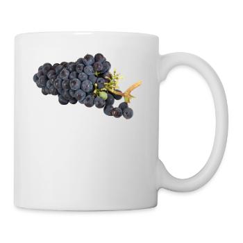 Leckere Weintrauben - Tasse - Weiß - Rechts