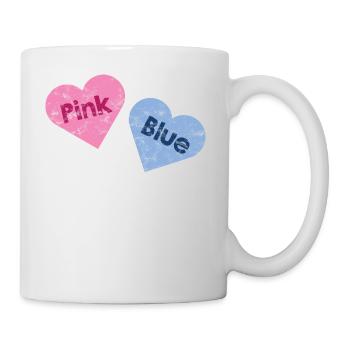 Pink or Blue: Sex does not matter - for pregnant women - Mug - white - Right