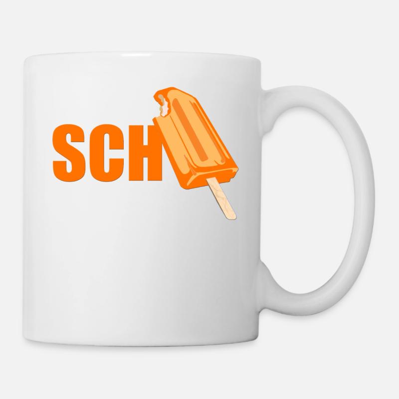 Einen Scheiss muss ich! Summer Shirt Lustig - Tasse - Weiß