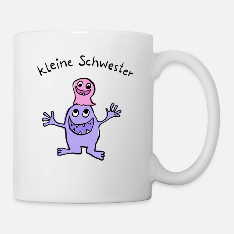 Kleine Schwester - Tasse - Weiß