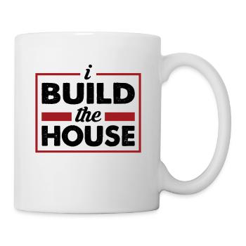 I build the house - craftsman - Mug - white - Right