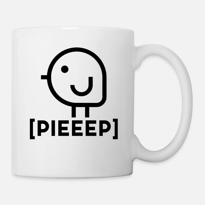 PIEEEP BIRD - Tasse - Weiß