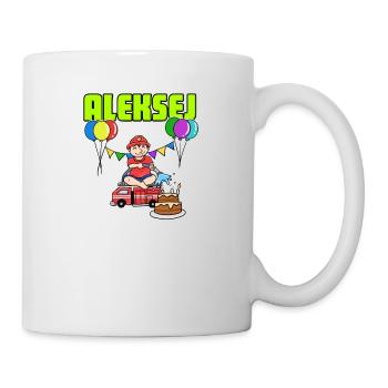cadeau sapeurs-pompiers Aleksej - Mug blanc - blanc - Droite