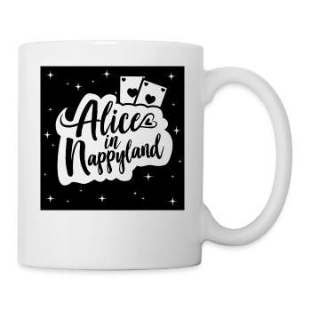 Alice in Nappyland 1 - Tasse - Weiß - Rechts