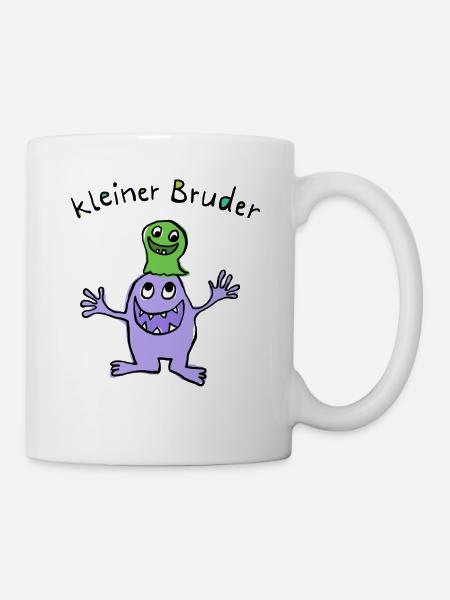 little brother - Mug - white