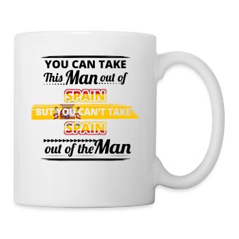 Don de l'homme d'origine amour ESPAGNE - Mug blanc - blanc - Droite