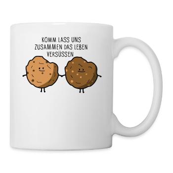 Süße Cookies - Tasse - Weiß - Rechts