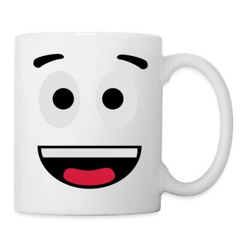 face_f3 - Mug - white - Right