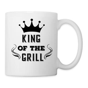 King of the grill - Mug - white - Right