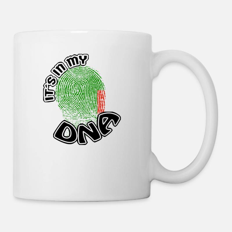 Gift Its in my dna dns roots Zambia - Mug - white