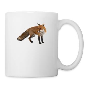 Fuchs - Tasse - Weiß - Rechts