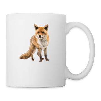 Fuchs - Tasse - Weiß - Rechts