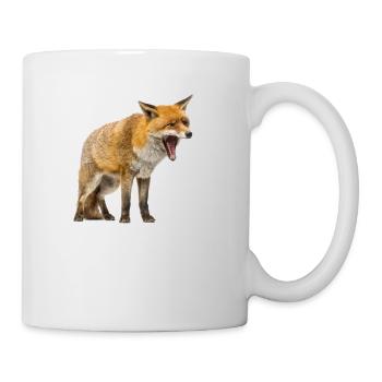 Fuchs - Tasse - Weiß - Rechts