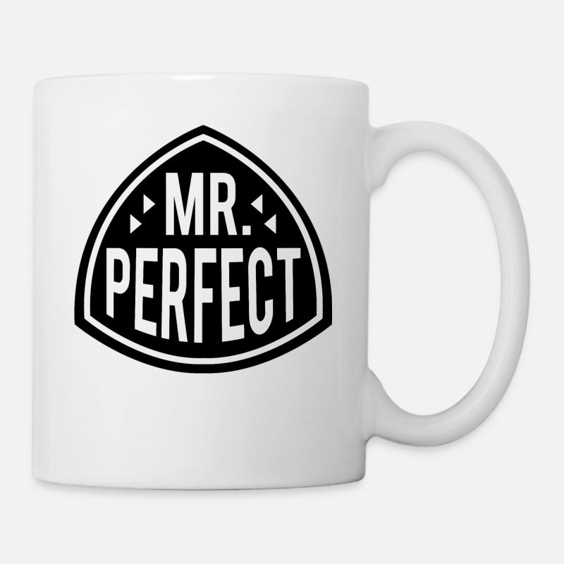MR PERFECT - Mug - white