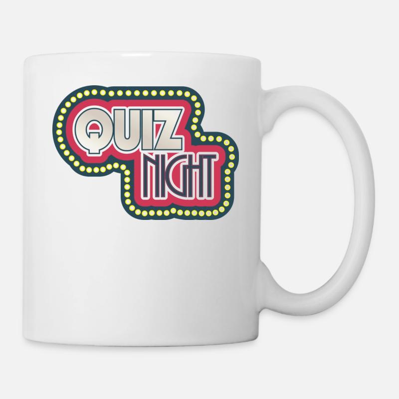 Quiz Night / Playshirt - Mug blanc - blanc