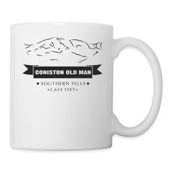 Coniston Old Man - Mug - white - Right