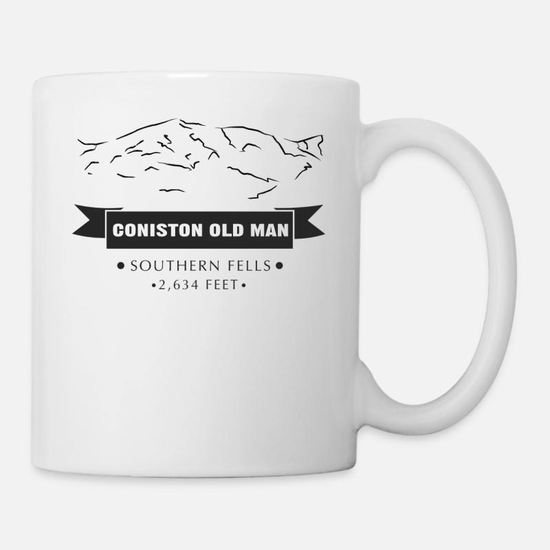 Coniston Vieillard - Mug blanc - blanc