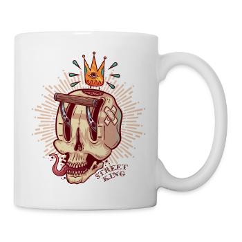 Skull - Mug - white - Right