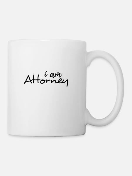 Ich bin Rechtsanwalt - Tasse - Weiß