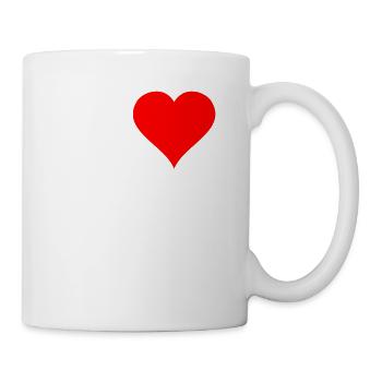 I love Malle Mallorca Liebe Party Geschenk Idee - Tasse - Weiß - Rechts