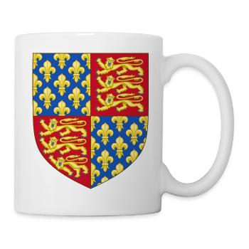 Armoiries anglaises - Mug blanc - blanc - Droite