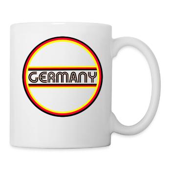 DEUTSCHLAND Kreis Muster Germany - Tasse - Weiß - Rechts