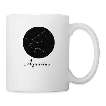 Aquarius Wassermann - Tasse - Weiß - Rechts