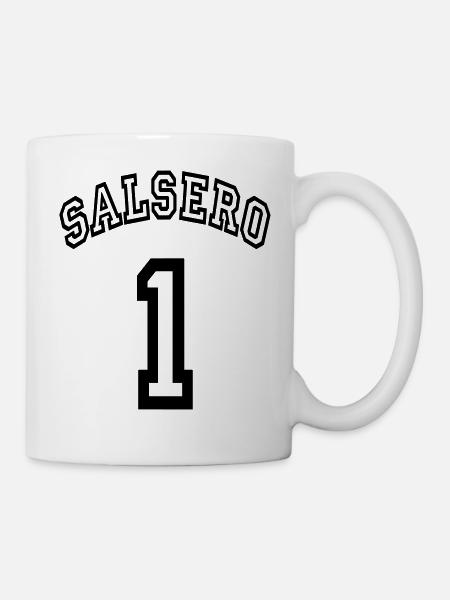 Salsero on 1 - Salsa Dance Shirt - Mug - white