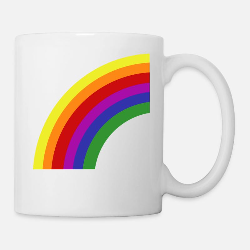 Rainbow - Tasse - Weiß
