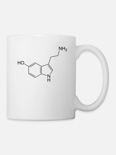 sérotonine - Mug blanc - blanc