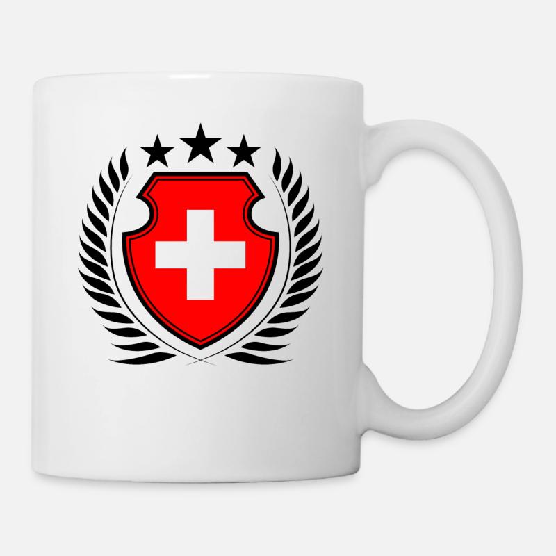 Schweiz - Tasse - Weiß