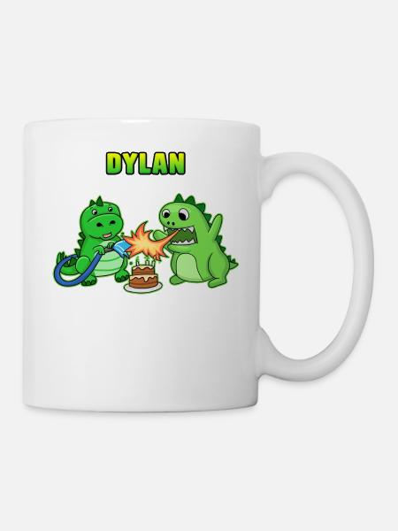 Dylan cadeau d'anniversaire - Mug blanc - blanc