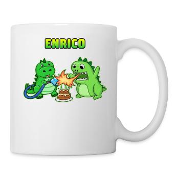 Enrico Geburtstag Geschenk - Tasse - Weiß - Rechts