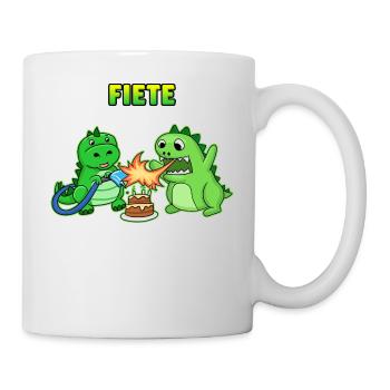 Fiete Geburtstag Geschenk - Tasse - Weiß - Rechts