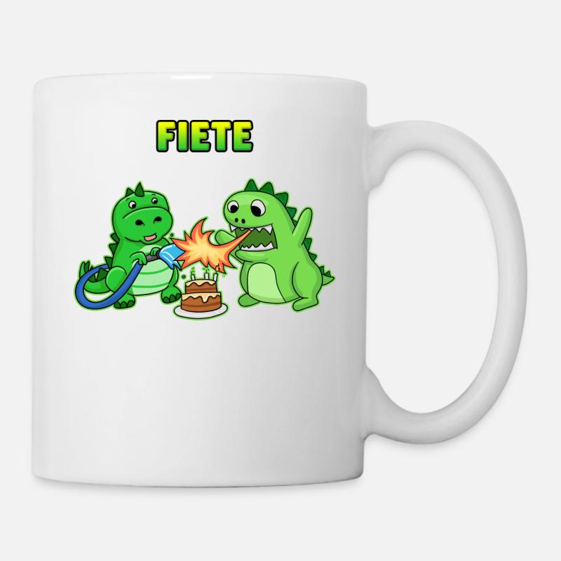 Fiete Geburtstag Geschenk - Tasse - Weiß