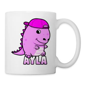 cadeau d'anniversaire Ayla - Mug blanc - blanc - Droite
