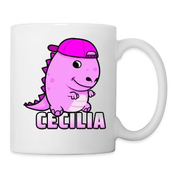 Cecilia Geburtstag Geschenk - Tasse - Weiß - Rechts