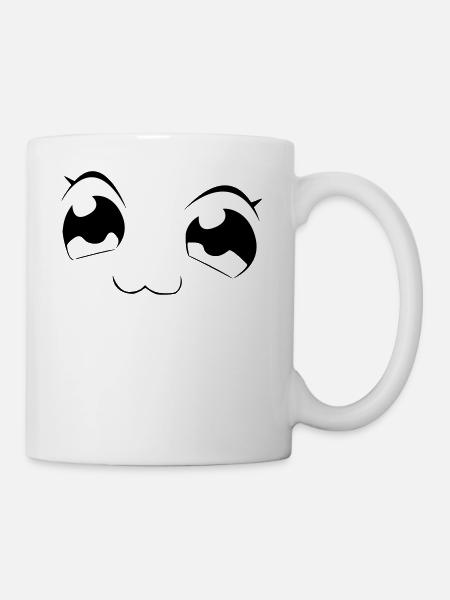 Augen - Tasse - Weiß