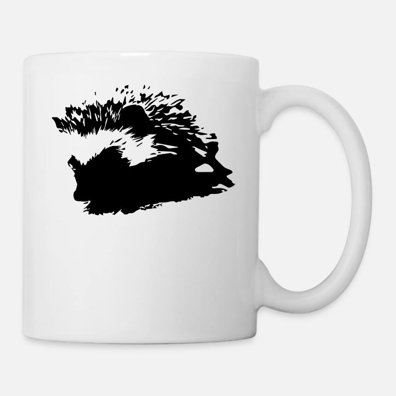 Hedgehog - Mug - white
