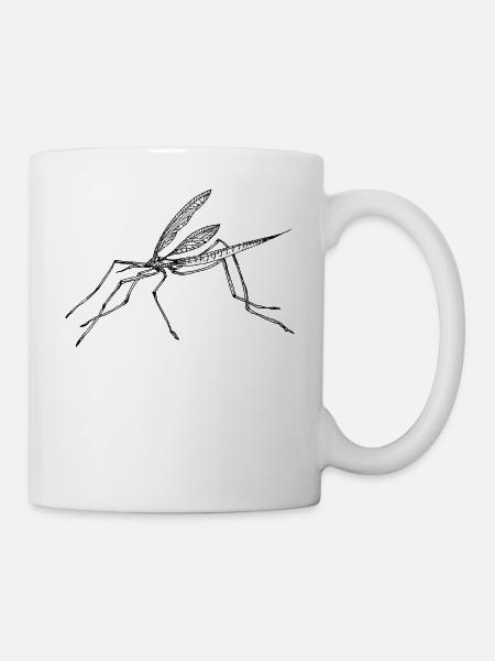 moustique - Mug blanc - blanc